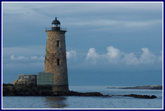 Whaleback Lighthouse in Kittery, Maine - The State's Southernmost Light